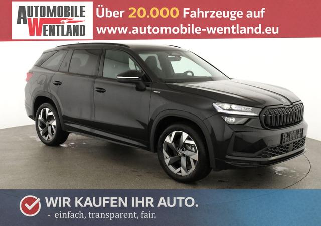 Skoda Kodiaq - 2.0 TDI 142 kW 4x4 Sportline DSG Sportline, AHK, Navi, Matrix, el. Klappe, Side, 19-Zoll