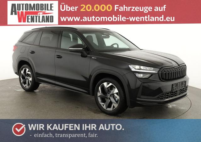 Skoda Kodiaq - 2.0 TDI 142 kW 4x4 Sportline DSG Sportline, AHK, Navi, Matrix, el. Klappe, Side, 19-Zoll