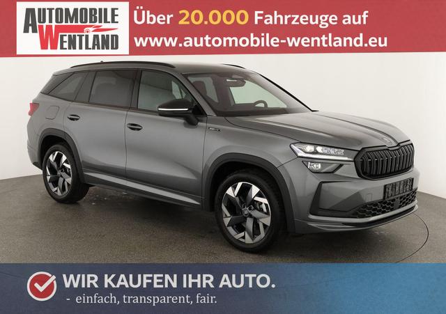 Skoda Kodiaq - 2.0 TDI 110 kW Sportline DSG Sportline, 7-Sitzer, AHK, Navi, Matrix, Kamera, Side, el. Klappe, 19-Zoll