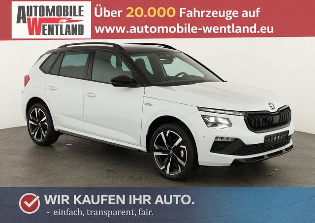 Skoda Kamiq Monte Carlo 1.0 TSI DSG Carlo, Pano, AHK, Navi, Matrix, el.Klappe, 18-Zoll, 5 J.-Garantie 