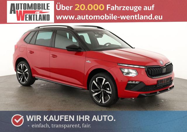 Skoda Kamiq Monte Carlo 1.0 TSI DSG Carlo, Pano, AHK, Navi, Matrix, el.Klappe, 18-Zoll, 5 J.-Garantie 