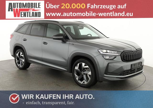 Skoda Kodiaq - 2.0 TDI 142 kW 4x4 Sportline DSG Sportline, Pano, AHK, Navi, Matrix, Side, Kamera, 19-Zoll, 4 J.-Garantie