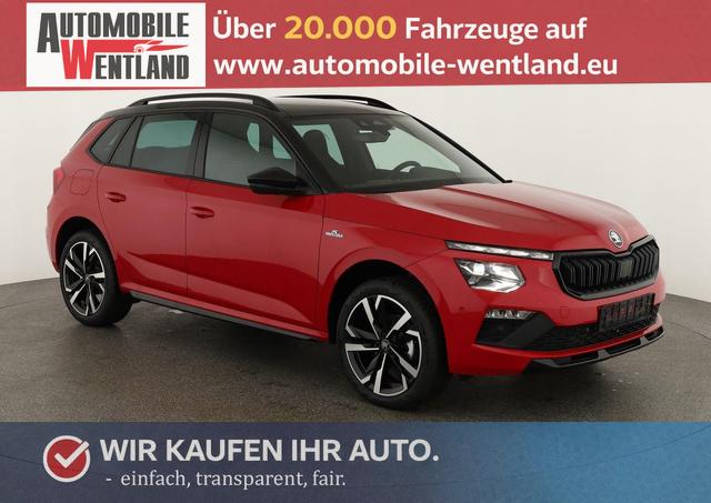 Skoda Kamiq - Monte Carlo 1.5 TSI Carlo, Pano, AHK, Matrix, Navi, el. Klappe, 18-Zoll, 5 J.-Garantie