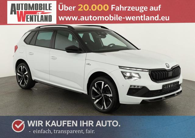 Skoda Kamiq - Monte Carlo 1.5 TSI Carlo, Pano, AHK, Matrix, Navi, el. Klappe, 18-Zoll, 5 J.-Garantie