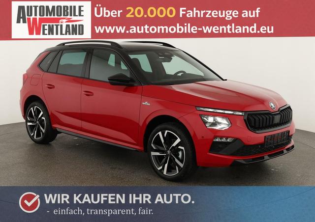 Skoda Kamiq Monte Carlo 1.5 TSI DSG Carlo, Pano, AHK, Matrix, Navi, Side, 18-Zoll, 5 J.-Garantie 