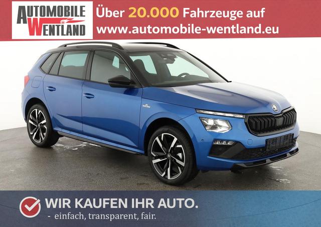 Skoda Kamiq Monte Carlo 1.5 TSI DSG Carlo, Pano, AHK, Matrix, Navi, Side, 18-Zoll, 5 J.-Garantie 