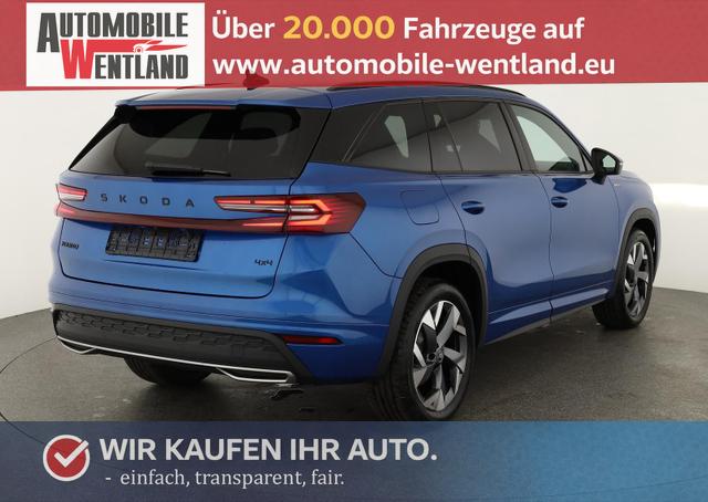 Skoda Kodiaq - 2.0 TDI 142 kW 4x4 Sportline DSG Sportline, AHK, Navi, Matrix, el. Klappe, Side, 19-Zoll, 4-J Garantie