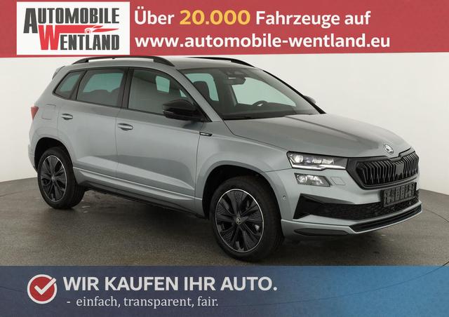 Skoda Karoq - Sportline 1.5 TSI DSG Sportline, Navi, CANTON, Matrix, AreaView, Side, el. Klappe, FS-beheizbar, 5 J.-Garantie