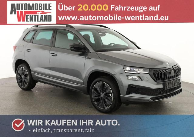 Skoda Karoq - Sportline 1.5 TSI DSG Sportline, Navi, CANTON, Matrix, AreaView, Side, el. Klappe, FS-beheizbar, 5 J.-Garantie