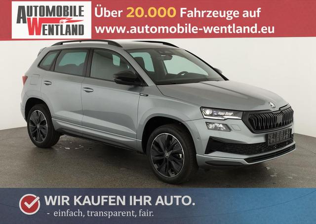 Skoda Karoq - Sportline 1.5 TSI DSG Sportline, AHK, Navi, CANTON, Matrix, AreaView, Side, Kamera, el. Klappe, FS-beheizbar, 5 J.-Garantie