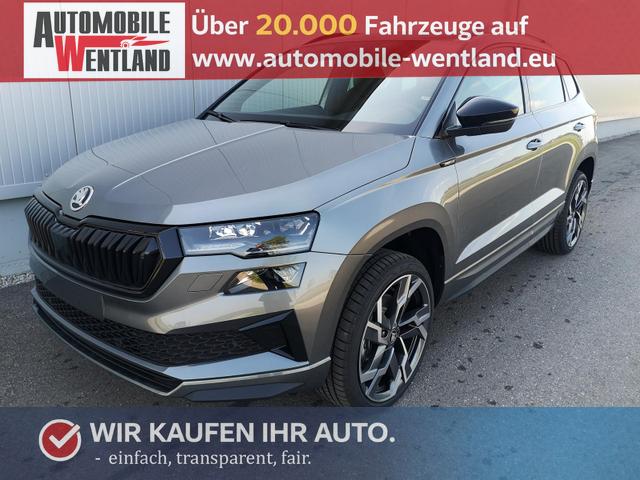 Skoda Karoq - Sportline 2.0TDI DSG 4x4 AHK Matrix Leder 19 Zoll
