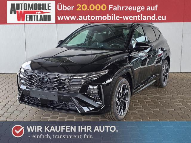 Hyundai TUCSON - N-Line 1.6 T-GDI 4WD HEV / Panoramadach 4x Shz ACC Head-Up Krell-Soundsystem E-Klappe Matrix-LED E-Sitze Alu 19"