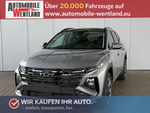 Hyundai TUCSON - E-Motion 1.6 T-GDI 2WD 48V DCT / Panoramadach ACC Sitz + Lenkradheizung LED Navi PDC V&H Kamera Alu 18"