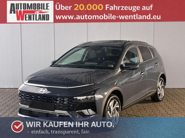 Hyundai BAYON - Premium Sky 1.0 T-GDI 100 PS 48V 7DCT / Keyless ACC Soundsystem BOSE Sitz + Lenkradheizung LED Navi PDC V&H Kamera Totwinkel Alu 16"