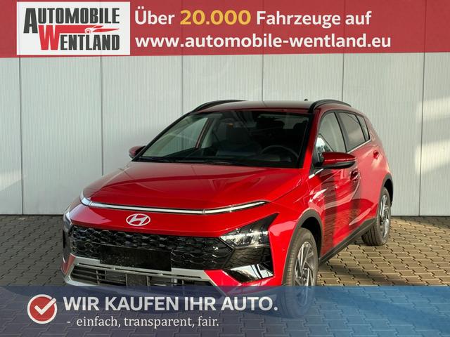 Hyundai BAYON - Premium 1.0 T-GDI 100 PS 48V 7DCT / Keyless ACC Soundsystem BOSE Sitz + Lenkradheizung LED Navi PDC V&H Kamera Totwinkel Alu 16"