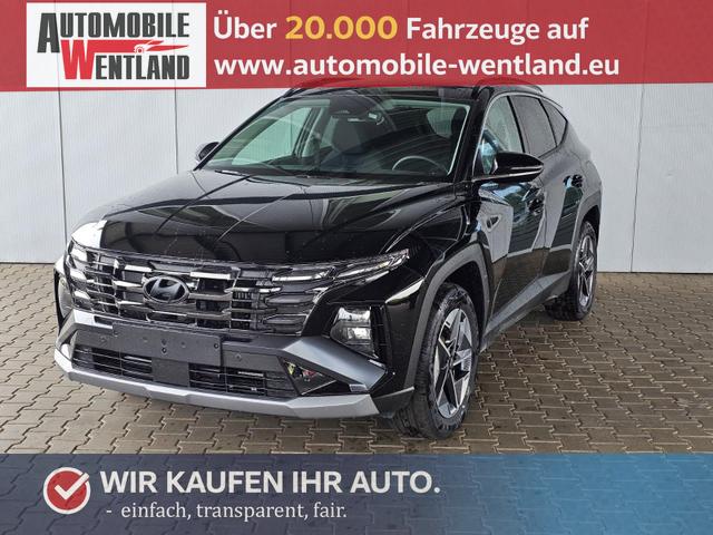 Hyundai TUCSON - E-Motion 1.6 T-GDi 2WD HEV / Panoramadach ACC LED Sitz + Lenkradheizung Navi PDC V&H Kamera Alu 18"