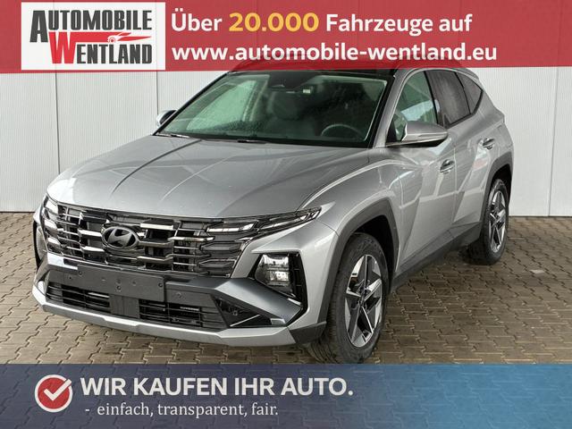 Hyundai TUCSON - E-Motion 1.6 T-GDi 2WD HEV / Panoramadach ACC LED Sitz + Lenkradheizung Navi PDC V&H Kamera Alu 18"