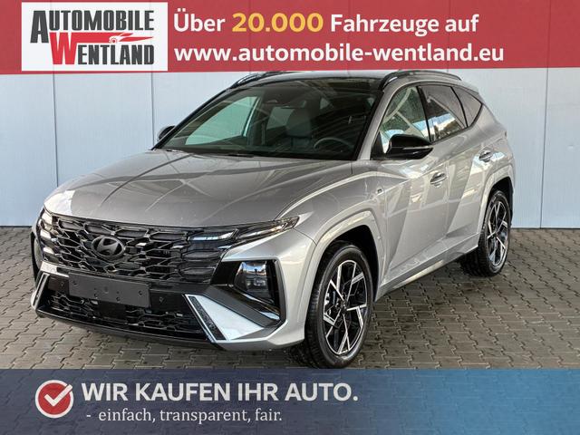 Hyundai TUCSON - N-Line 1.6 T-GDI 4WD HEV / Panoramadach 4x Shz ACC Head-Up Krell-Soundsystem E-Klappe Matrix-LED E-Sitze Alu 19"