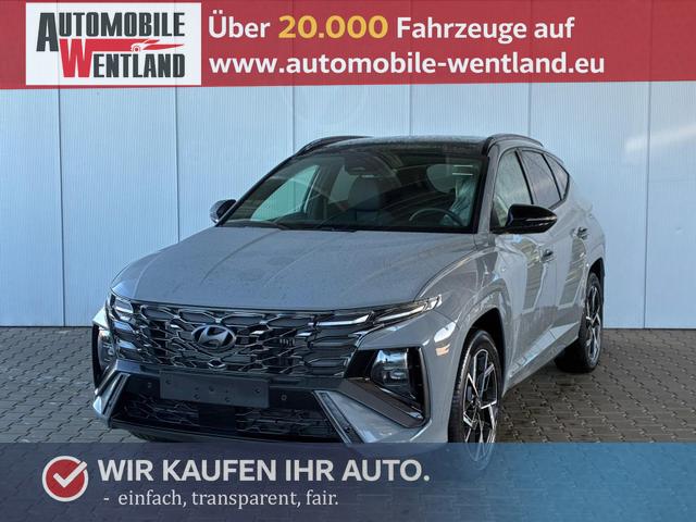 Hyundai TUCSON - N-Line 1.6 T-GDI 4WD HEV / Panoramadach 4x Shz ACC Head-Up Krell-Soundsystem E-Klappe Matrix-LED E-Sitze Alu 19"