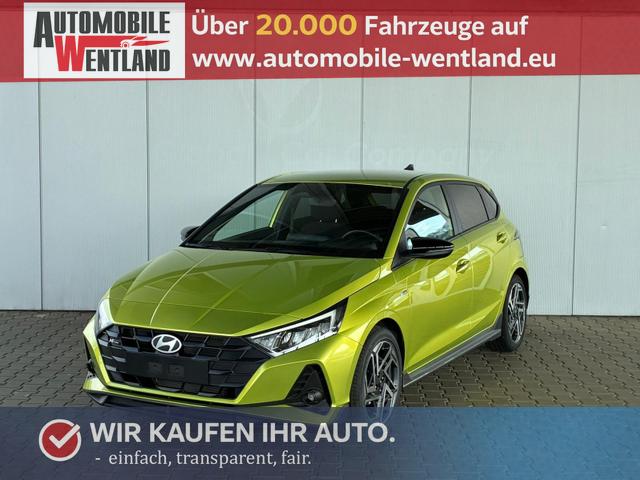 Hyundai i20 - 1.2 MPI N-Line / LED Tempomat Navi R&uuml;ckfahrkamera Alu 17"