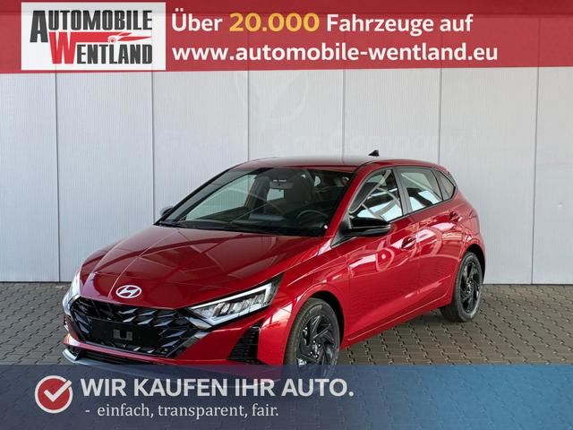 Hyundai i20 1.0 T-GDi 6 MT Go Plus Blackline / LED Sitz & Lenkr.Heiz./ PDC m.Kamera Navi Alu16 