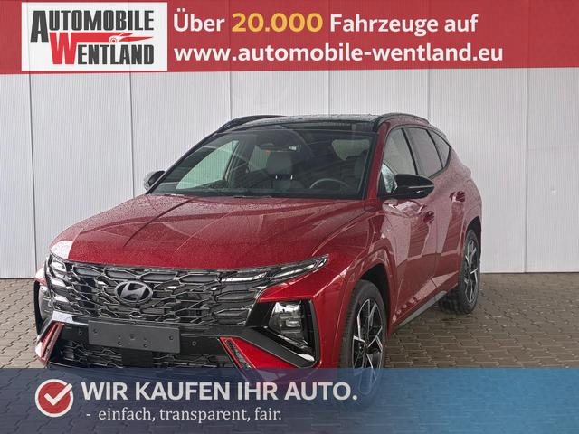 Hyundai TUCSON HEV 2WD N-Line X Sky/ MY26 / Panoramadach Head-Up 360&deg; Kam. ACC Sitz + Lenkradheiz. Sitzbel&uuml;ftung Alu 19" 