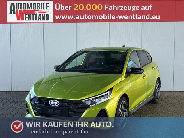 Hyundai i20 1.2 MPI N-Line / LED Tempomat Navi R&uuml;ckfahrkamera Alu 17" 