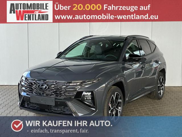 Hyundai TUCSON - N-Line x HEV 2WD Automatik / Head-Up ACC Sitz+Lenkradheiz. Sitzbel&uuml;ftung/ Krell E-Klappe Matrix LED Alu 19''