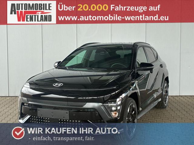 Hyundai KONA Elektro - N-Line 64,8 kWh / Bose ACC PDC V&H + Kamera Keyless Sitz Lenkradheiz. LED Alu 19"