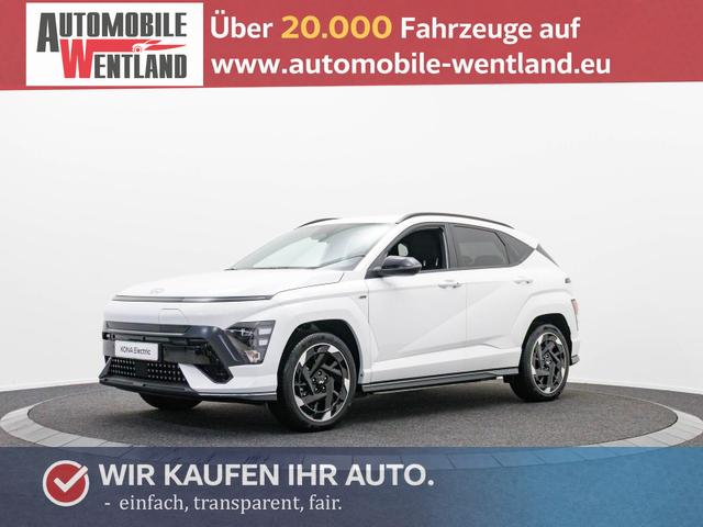 Hyundai KONA Elektro - N-Line 64,8 kWh / Bose ACC PDC V&H + Kamera Keyless Sitz Lenkradheiz. LED Alu 19"