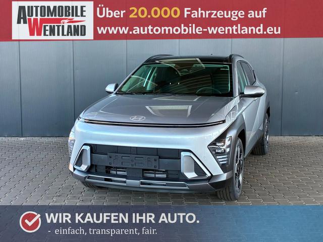Hyundai KONA - Comfort Plus 1.6 T-GDI DCT 4WD / Navi ACC Keyless Sitz + Lenkradheiz. Schiebedach LED Alu 18"