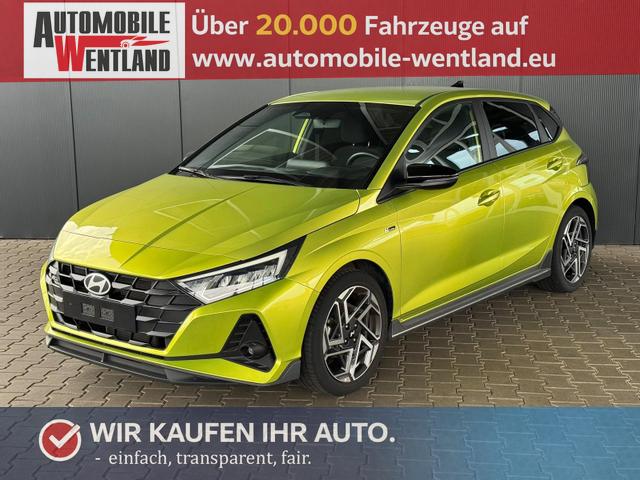 Hyundai i20 - 1.2 MPI N-Line / LED Tempomat Navi R&uuml;ckfahrkamera Alu 17"