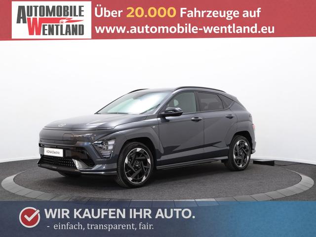 Hyundai KONA Elektro - N-Line 64,8 kWh / Bose ACC PDC V&H + Kamera Keyless Sitz Lenkradheiz. LED Alu 19"