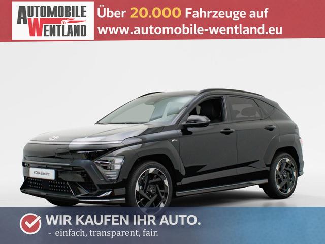 Hyundai KONA Elektro - N-Line 64,8 kWh / Bose ACC PDC V&H + Kamera Keyless Sitz Lenkradheiz. LED Alu 19"