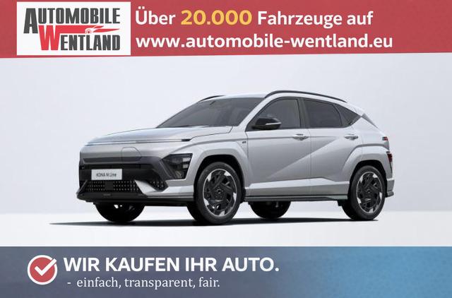 Hyundai KONA Elektro - N-Line 64,8 kWh / Bose ACC PDC V&H + Kamera Keyless Sitz Lenkradheiz. LED Alu 19"