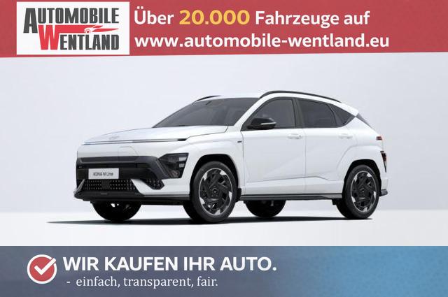 Hyundai KONA Elektro - N-Line 64,8 kWh / Bose ACC PDC V&H + Kamera Keyless Sitz Lenkradheiz. LED Alu 19"