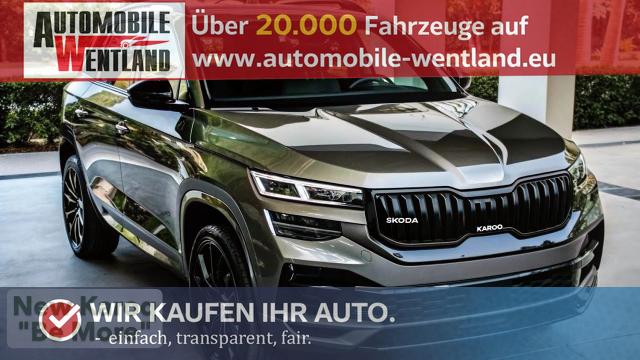 Skoda Karoq - BE MORE 1.0 TS 85 kW 6-Gang 18 Zoll Alufelgen, Reserverad, R&uuml;ckkamera, Kessy Full, PDC 4+H, Klimaautomatik, Licht & Sicht Paket, Metallfarbe, Heckspoiler, Sun Set, Ambiente Light, LED, 4 Jahre Garantie,