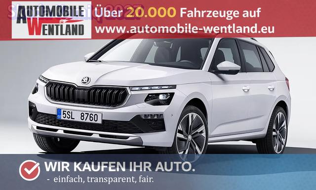 Skoda Kamiq - Selection 1.0 TSI 70 kW 5 gang, 4J Garantie, Leichtmetallr&auml;der 16 Zoll, Klima, Virtual Cockpit 8,0 LED und R&uuml;ckleuchten,Dachreling, Armlehne vorne,PDC hinten, Cruise Control eletronisch, MF-Lederlenkrad