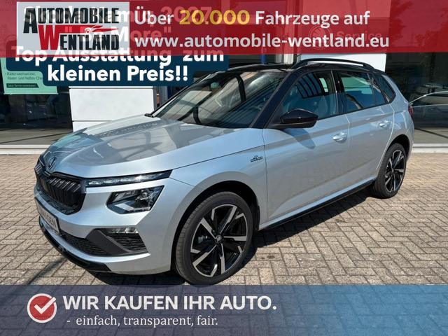 Skoda Kamiq - Be More 1.5 TSI 110 kW DSG4J. Garantie, Metallfarbe m. Dach schwarz, R&uuml;ckkamera, Kessy Full,,Klimautomatik, 17 Zoll Alu "Propus",PDC v-+ h, Full LED v+h mit dynam. Blinkern,Rain & Light,Nebelscheinw. K- Licht,Spiegel elektr. Klappbar+abblendb, Sun Set,Smart Link