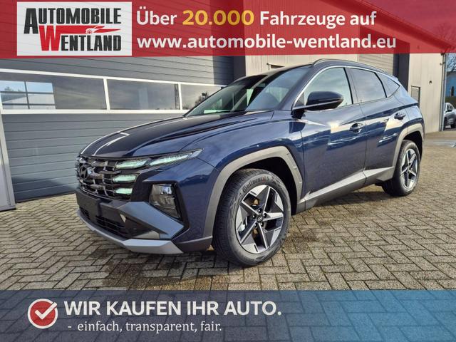 Hyundai TUCSON - Trend 1.6 T-GDI 150PS Automatik TZ 2026 Teil-Leder Sitzheizung v+h Lenkradheizung Klimaautomatik Navi Touchscreen DAB+ Apple CarPlay + Android Auto PDC R&uuml;ckf.-Kamera Matrix-LED-Scheinw.