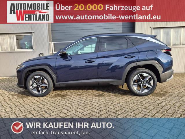 Hyundai TUCSON - Trend 1.6 T-GDI 150PS Automatik TZ 2026 Teil-Leder Sitzheizung v+h Lenkradheizung Klimaautomatik Navi Touchscreen DAB+ Apple CarPlay + Android Auto PDC R&uuml;ckf.-Kamera Matrix-LED-Scheinw.