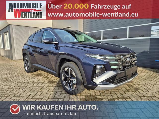 Hyundai TUCSON - Trend 1.6 T-GDI 150PS Automatik TZ 2026 Teil-Leder Sitzheizung v+h Lenkradheizung Klimaautomatik Navi Touchscreen DAB+ Apple CarPlay + Android Auto PDC R&uuml;ckf.-Kamera Matrix-LED-Scheinw.