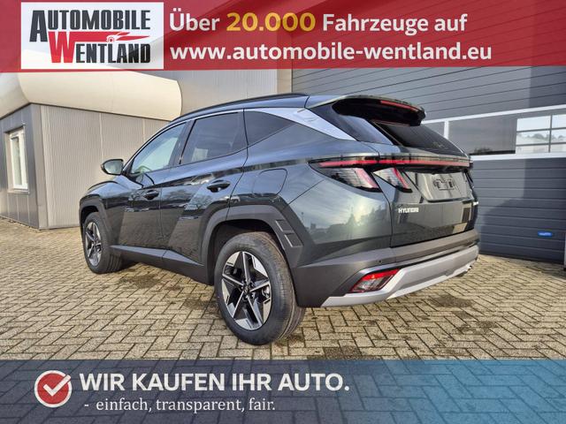 Hyundai TUCSON - Trend 1.6 T-GDI 150PS Automatik TZ 2026 Teil-Leder Sitzheizung v+h Lenkradheizung Klimaautomatik Navi Touchscreen DAB+ Apple CarPlay + Android Auto PDC R&uuml;ckf.-Kamera Matrix-LED-Scheinw.
