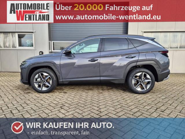 Hyundai TUCSON Trend 1.6 T-GDI 150PS Automatik TZ 2026 Teil-Leder Sitzheizung v+h Lenkradheizung Klimaautomatik Navi Touchscreen DAB+ Apple CarPlay + Android Auto PDC R&uuml;ckf.-Kamera Matrix-LED-Scheinw. 