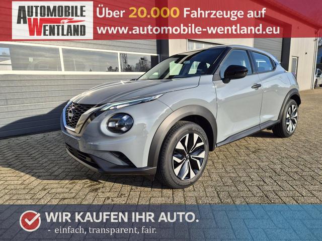 Nissan Juke 1.0 DIG-T 114PS Acenta Klimaautomatik Sitzheizung R&uuml;ckf.Kamera Bluetooth Touchscreen wireless Apple CarPlay Android Auto 