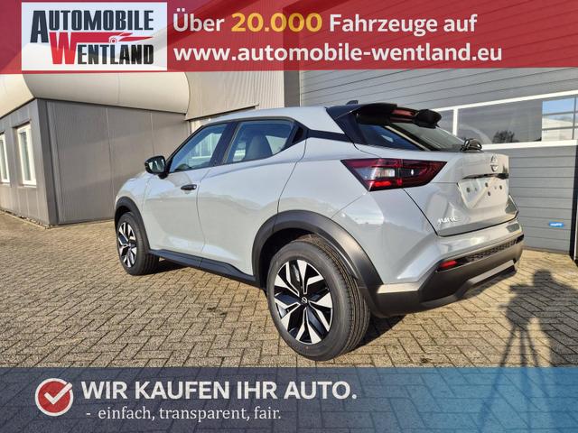 Nissan Juke 1.0 DIG-T 114PS Acenta Klimaautomatik Sitzheizung R&uuml;ckf.Kamera Bluetooth Touchscreen wireless Apple CarPlay Android Auto 