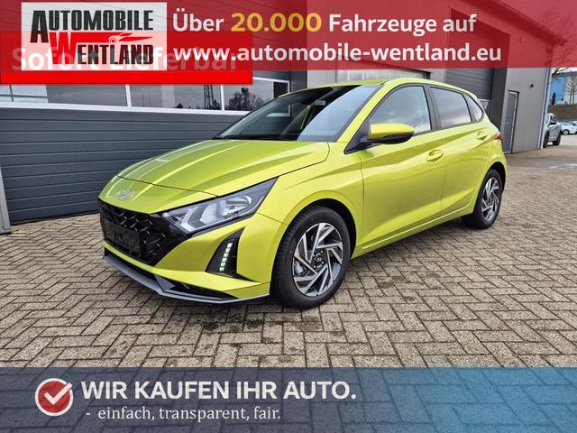 Hyundai i20 - 1.0 T-GDI 90PS Trend Automatik 5-t&uuml;rig Klimaautomatik Sitzheizung Lenkradheizung R&uuml;ckf.Kamera PDC Apple CarPlay Android Auto Tempomat Touchscreen 16"LM