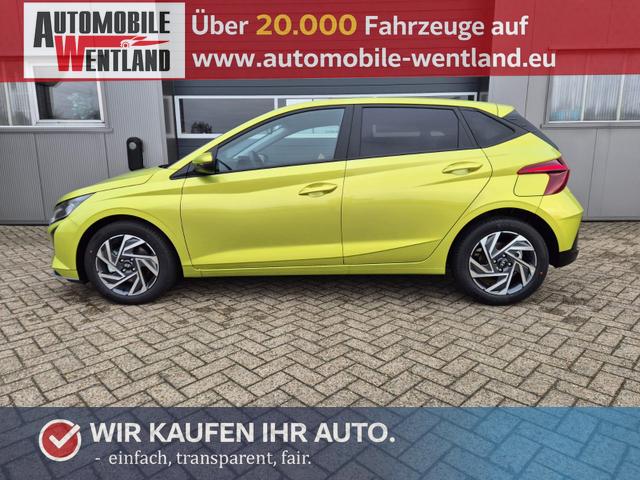 Hyundai i20 - 1.0 T-GDI 90PS Trend Automatik 5-t&uuml;rig Klimaautomatik Sitzheizung Lenkradheizung R&uuml;ckf.Kamera PDC Apple CarPlay Android Auto Tempomat Touchscreen 16"LM