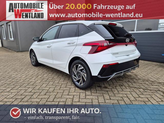 Hyundai i20 1.0 T-GDI 90PS Trend Automatik 5-t&uuml;rig Klimaautomatik Sitzheizung Lenkradheizung R&uuml;ckf.Kamera PDC Apple CarPlay Android Auto Tempomat Touchscreen 16"LM 