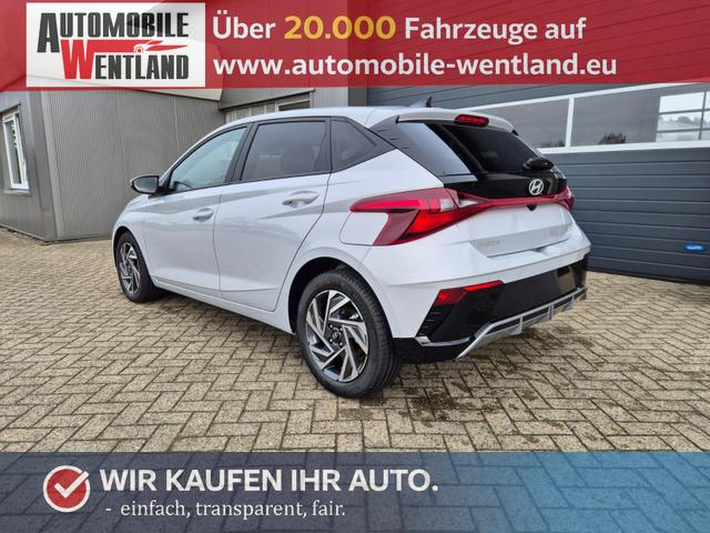 Hyundai i20 1.0 T-GDI 90PS Trend Automatik 5-t&uuml;rig Klimaautomatik Sitzheizung Lenkradheizung R&uuml;ckf.Kamera PDC Apple CarPlay Android Auto Tempomat Touchscreen 16"LM 